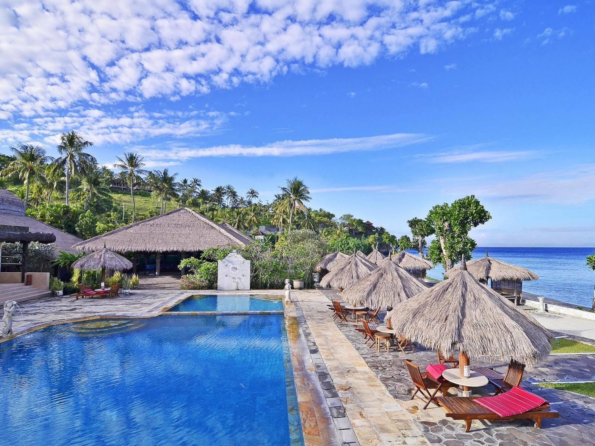 Pasific Beach Cabañas Mangsit Exterior foto